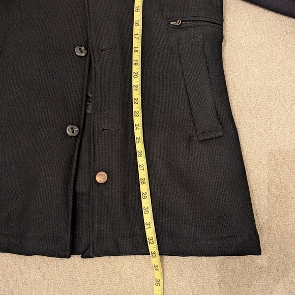 G Star Raw Men’s Military Black Wool Coat - size M - Picture 6 of 16